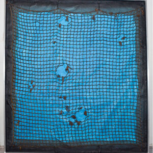 Am Meer - T. Nr. 2 | 2014 | Netz, Polyurethan, Acryl | 162 x 151 cm